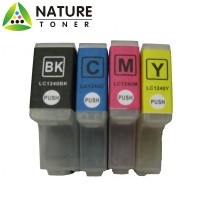 LC12,LC17,LC73,LC75,LC77,LC79,LC400,LC450,LC1240,LC1280 compatible ink cartridge for Brother printer