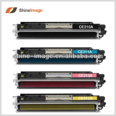 for 126A compatible color toner cartridge ( CE310A CE311A CE312A CE313A)